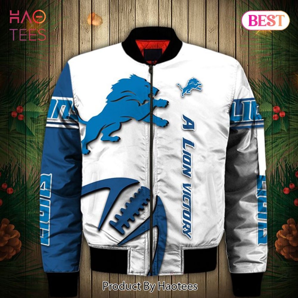 Lion Victory Bomber Jacket - Bold Design For Fans , Limited Edition